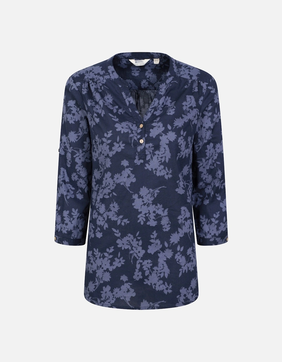 Womens/Ladies Petra Floral 3/4 Sleeve Shirt, 5 of 4