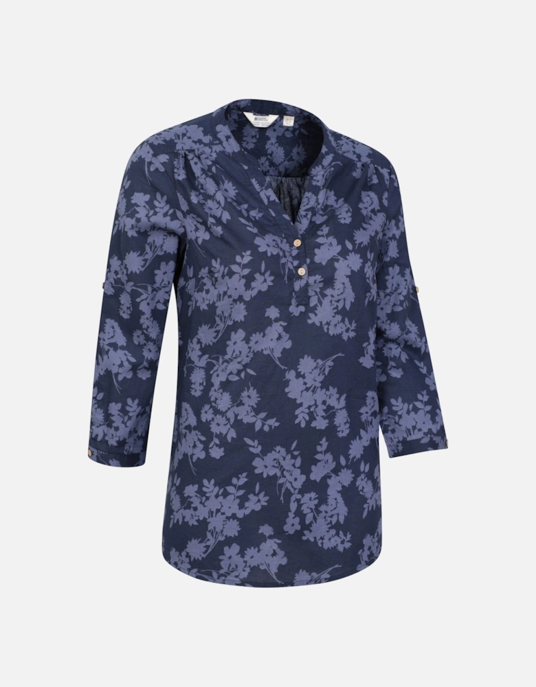 Womens/Ladies Petra Floral 3/4 Sleeve Shirt