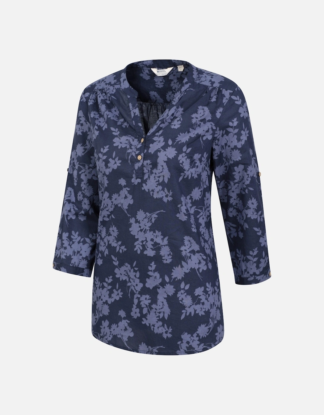 Womens/Ladies Petra Floral 3/4 Sleeve Shirt