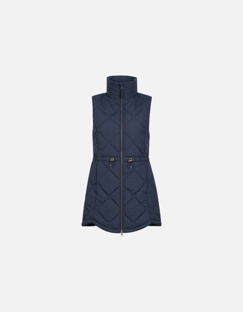 Womens/Ladies Rye Quilted Long Length Gilet