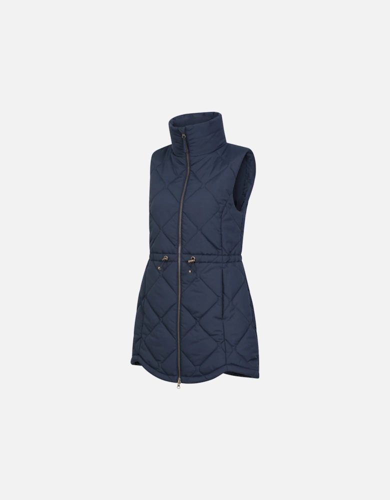 Womens/Ladies Rye Quilted Long Length Gilet