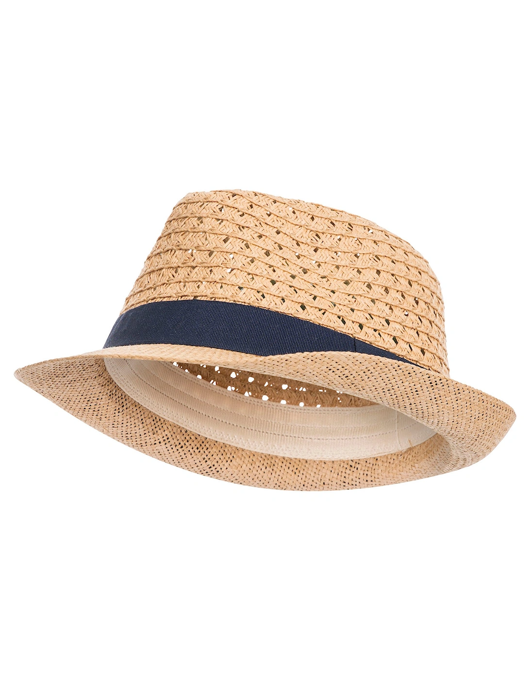 Childrens/Kids Trilby Straw Hat