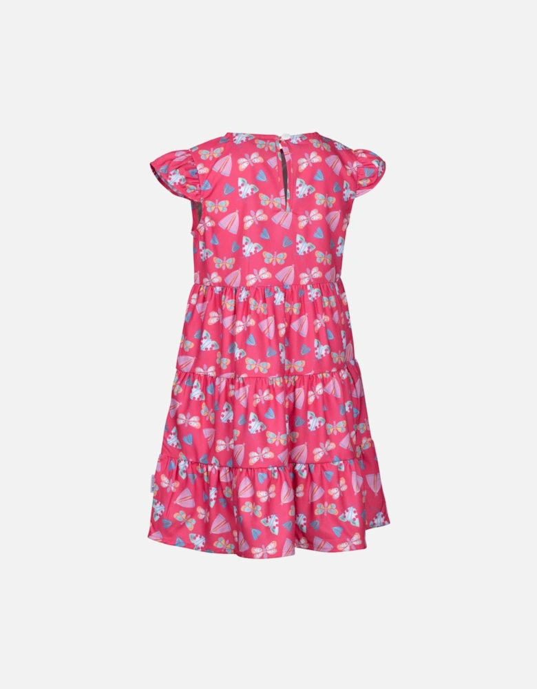 Girls Subtle Butterflies Casual Dress