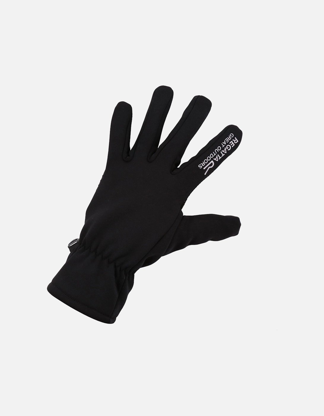 Regatta Men's Black Unisex Extol Ii Touch Screen Winter Gloves - Size: Xl