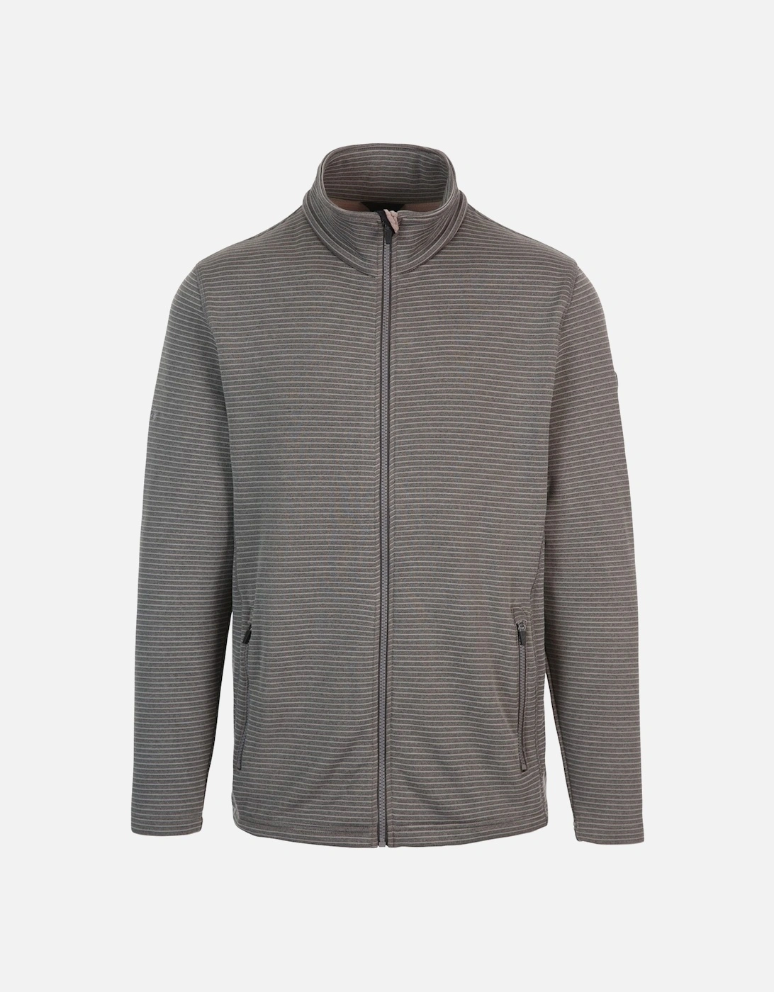 Mens Addleyfield Striped Knitted Fleece Jacket, 4 of 3