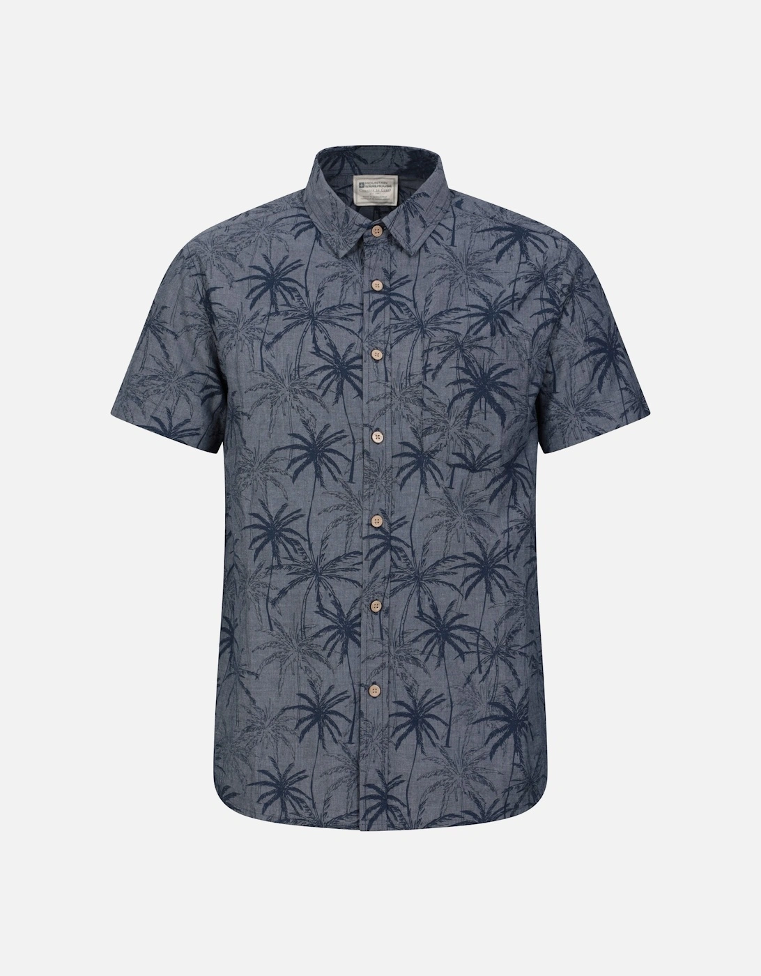 Mens Tropical Palm Tree Shirt, 5 of 4