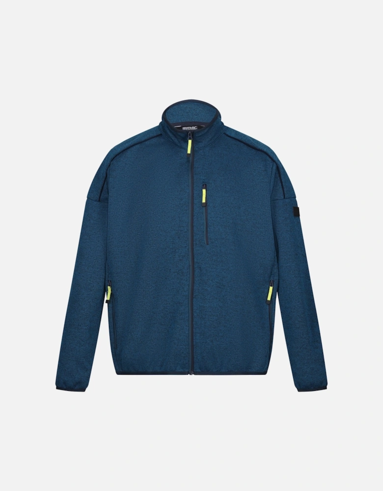 Mens Kassam Marl Full Zip Fleece Jacket