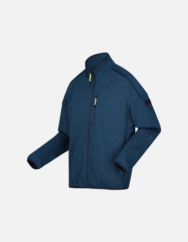 Mens Kassam Marl Full Zip Fleece Jacket