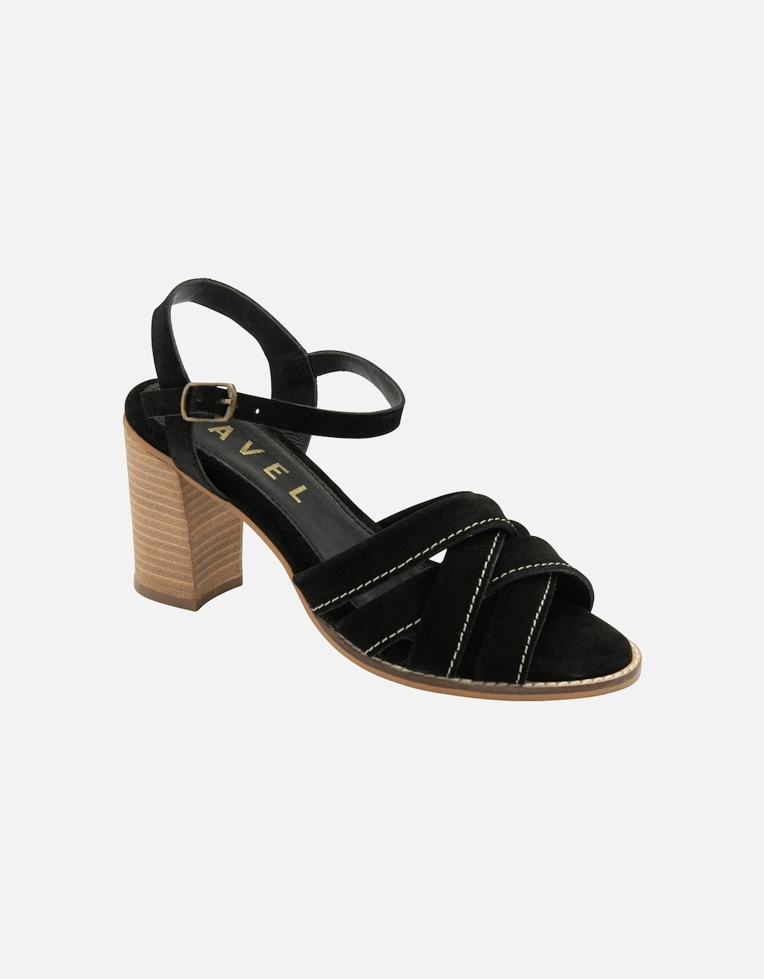 Ravel Women's Cullen Womens Heeled Sandals - Black - Size: 7