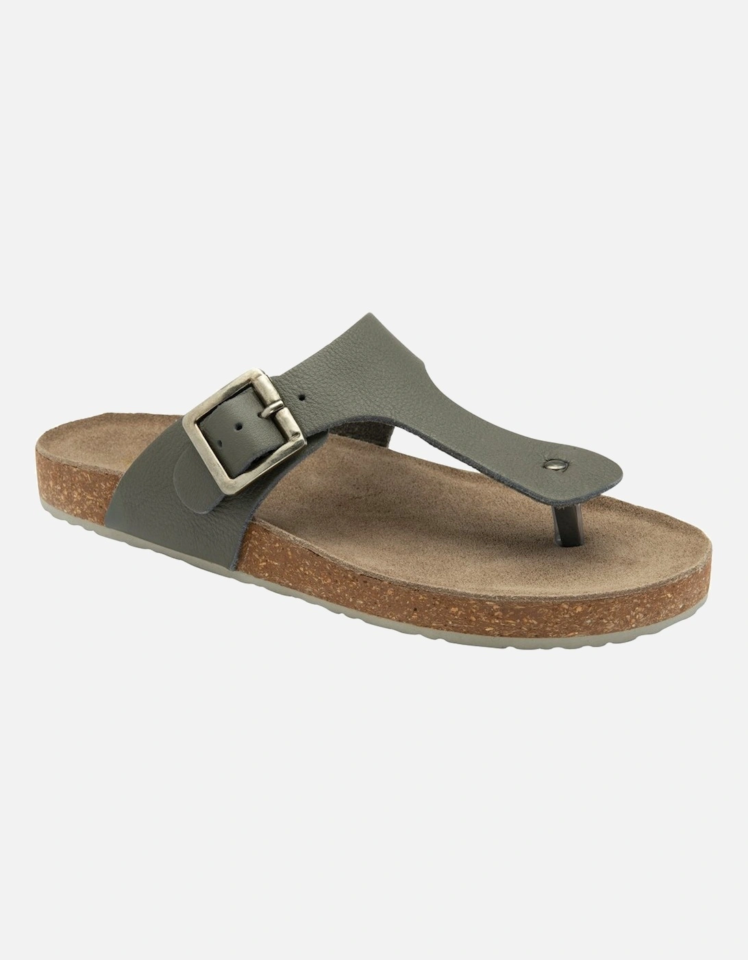 Barran Womens Toe Post Sandals, 5 of 4