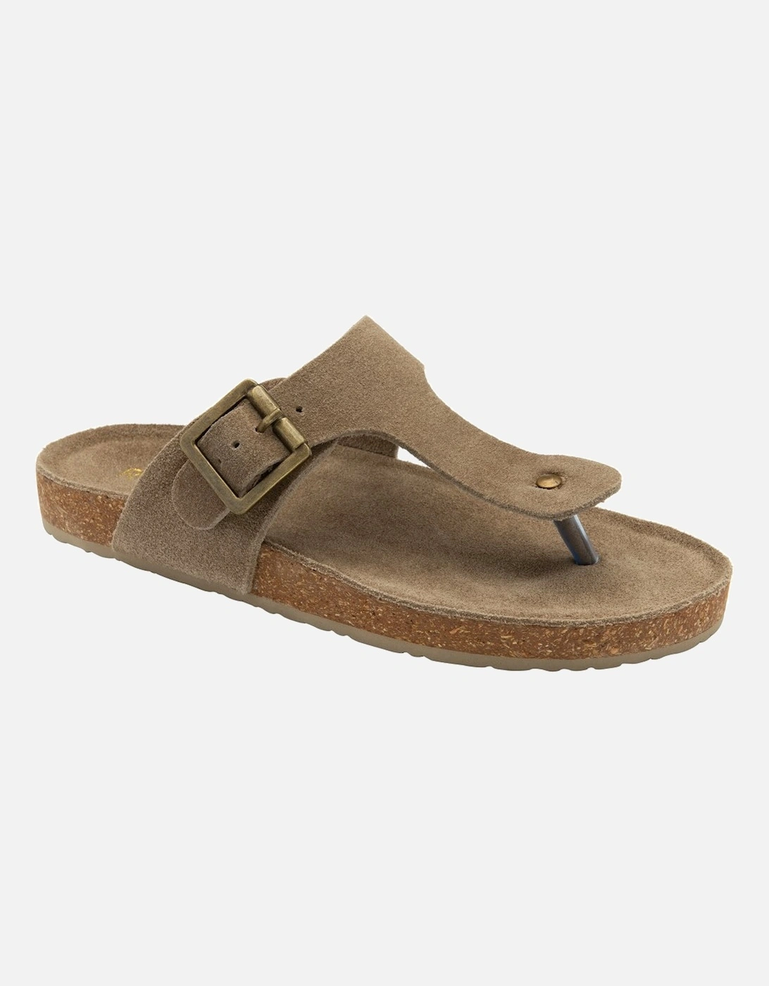 Barran Womens Toe Post Sandals, 5 of 4