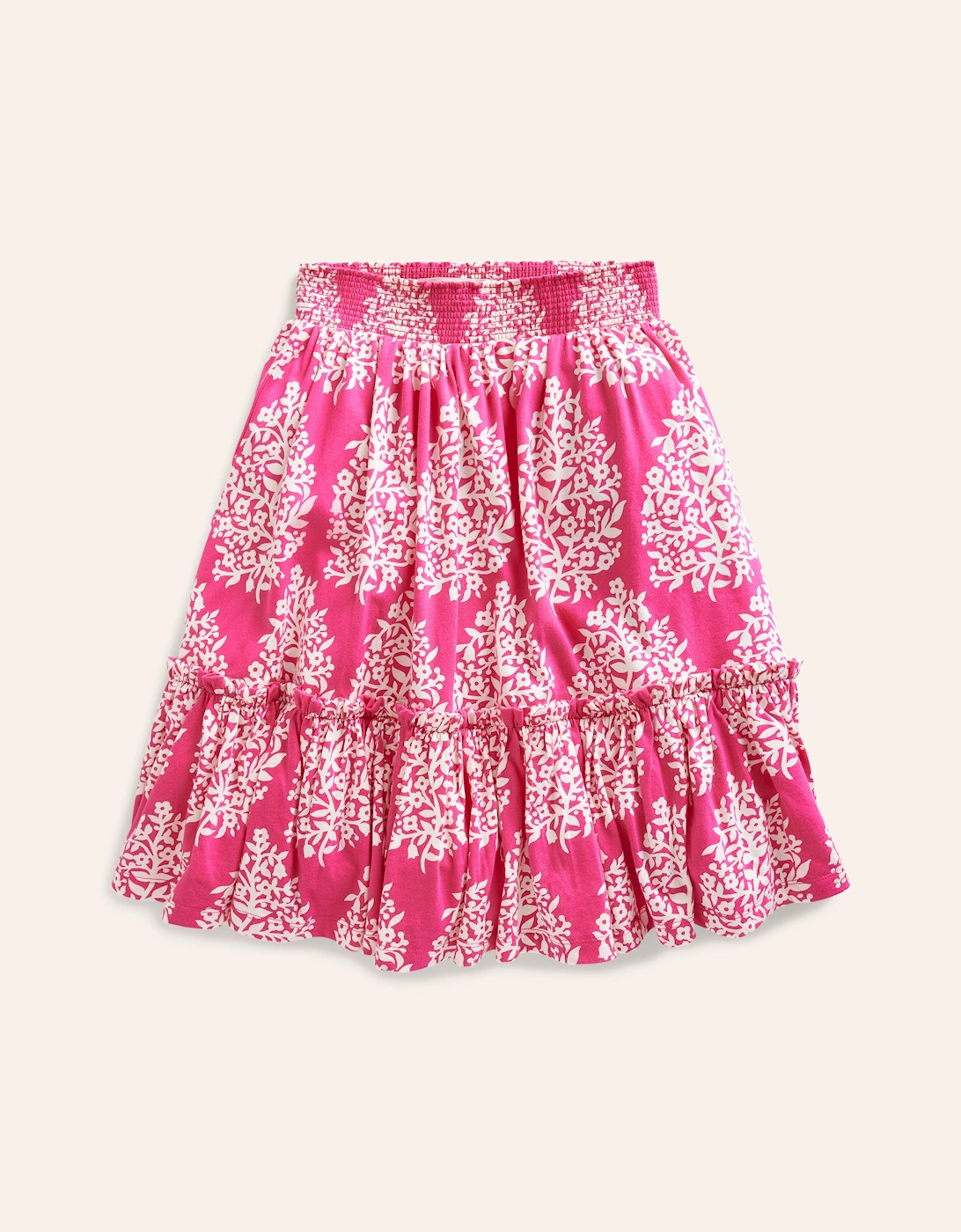Printed Jersey Midi Skirt, 2 of 1