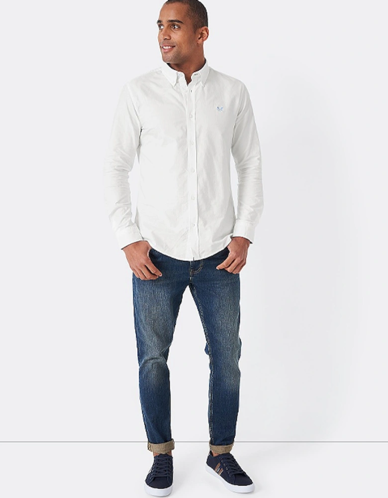 Men's Slim Oxford Shirt White