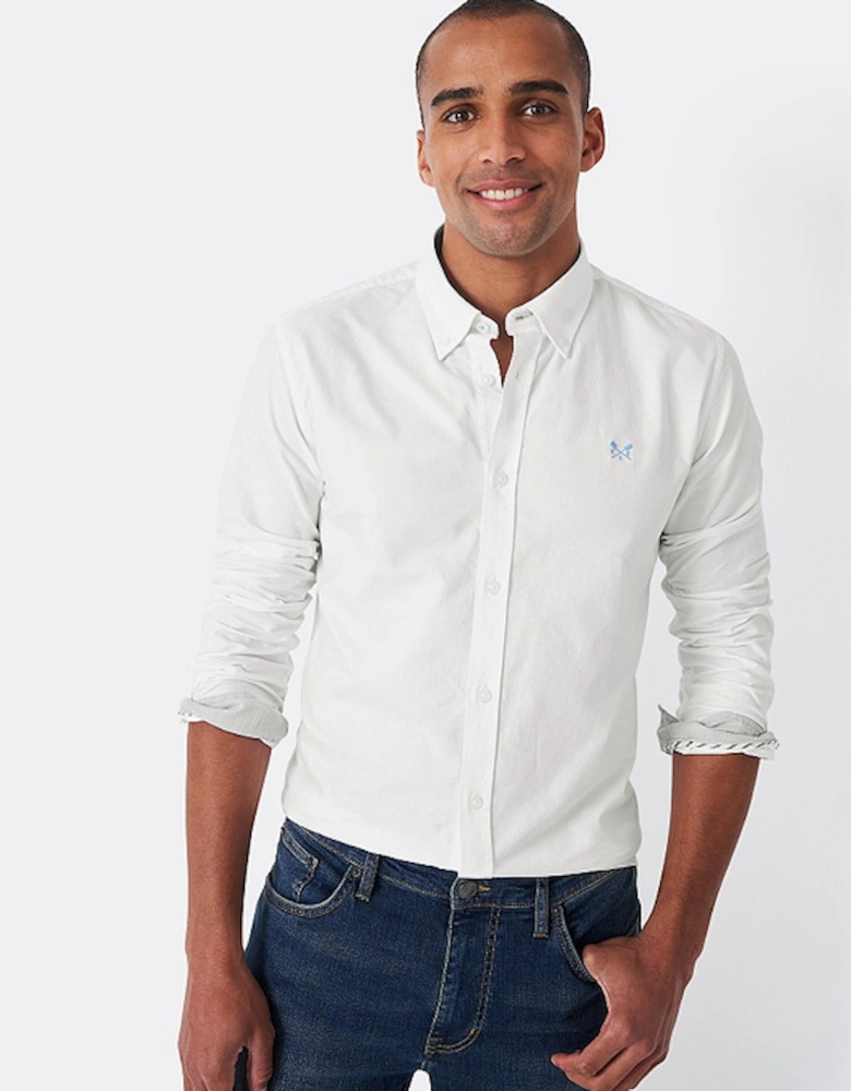 Men's Slim Oxford Shirt White