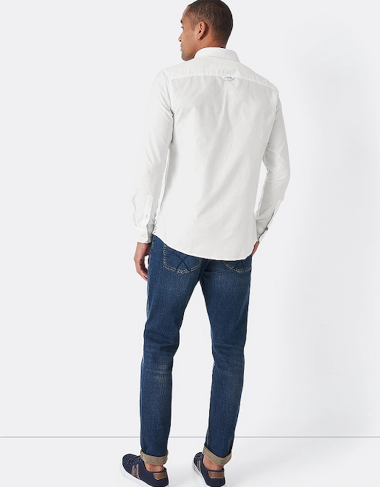 Men's Slim Oxford Shirt White