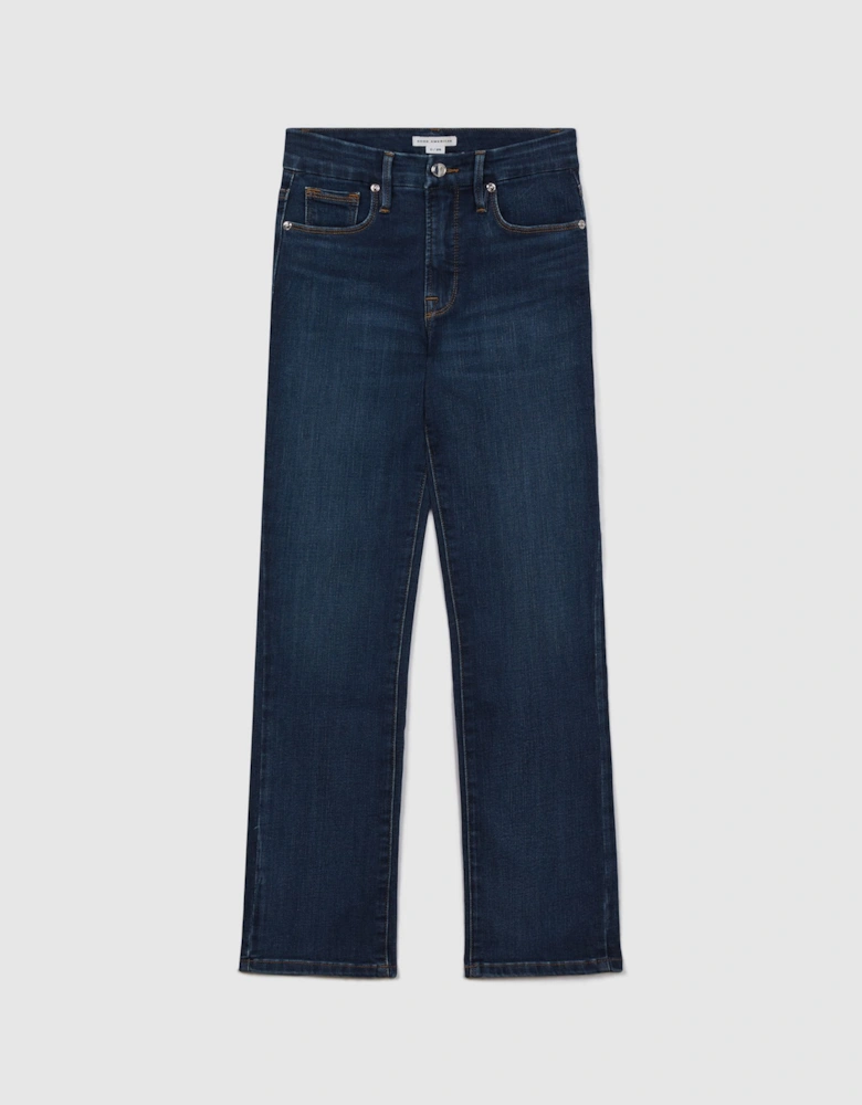 Good American Slim Fit Cropped Jeans