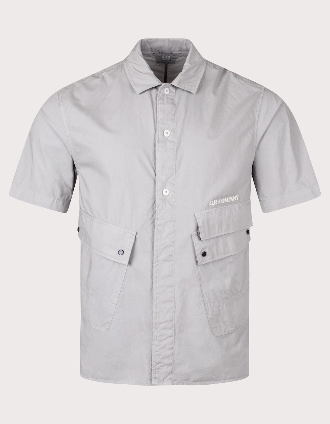 Short Sleeve Popeline Pocket Shirt, 5 of 4