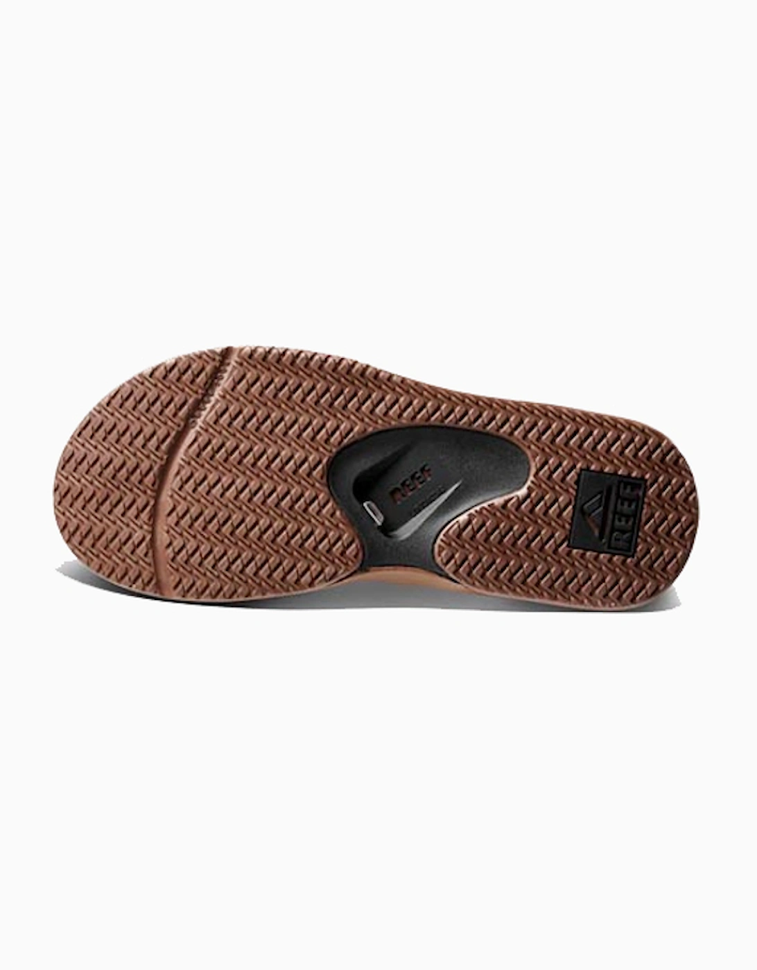 Mens Fanning Flip Flop Black & Tan