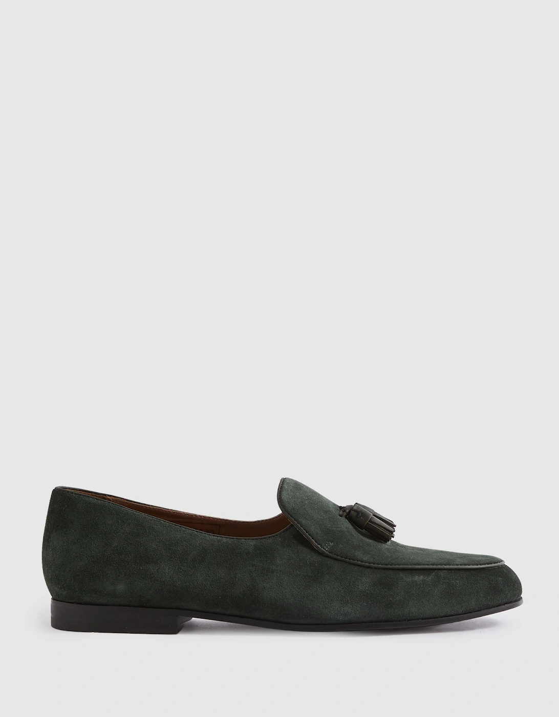 Suede Slip-On Belgian Loafers, 2 of 1