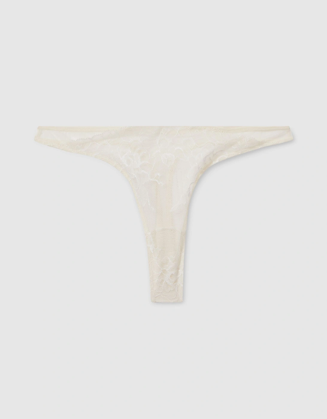 Calvin Klein Underwear Embroidered Mesh Thong, 2 of 1