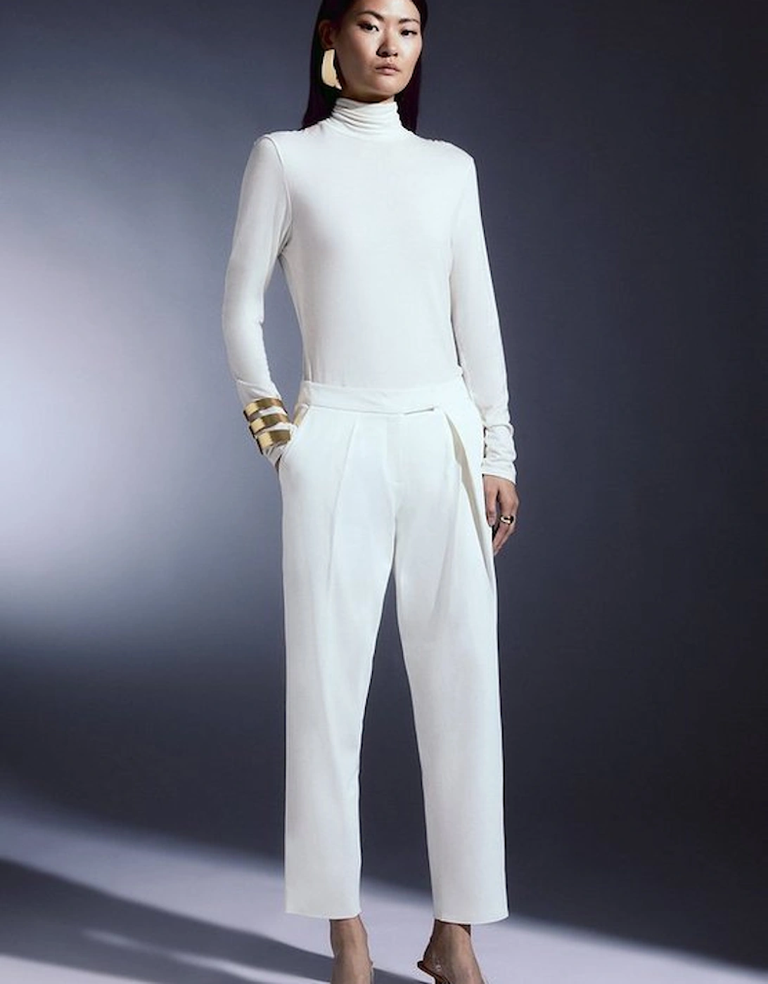 Relaxed Fit Tailored Trousers, 4 of 3