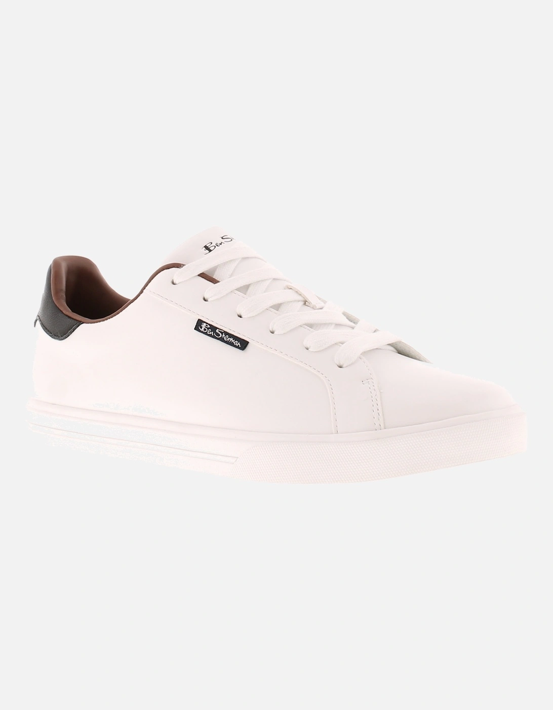 Mens Shoes Casual Chase white UK Size, 6 of 5