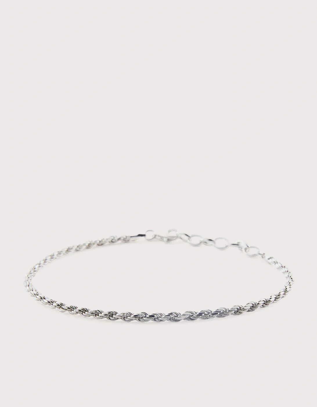 Silver Rope Bracelet, 3 of 2