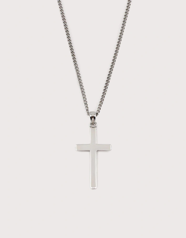 Silver Cross Necklace