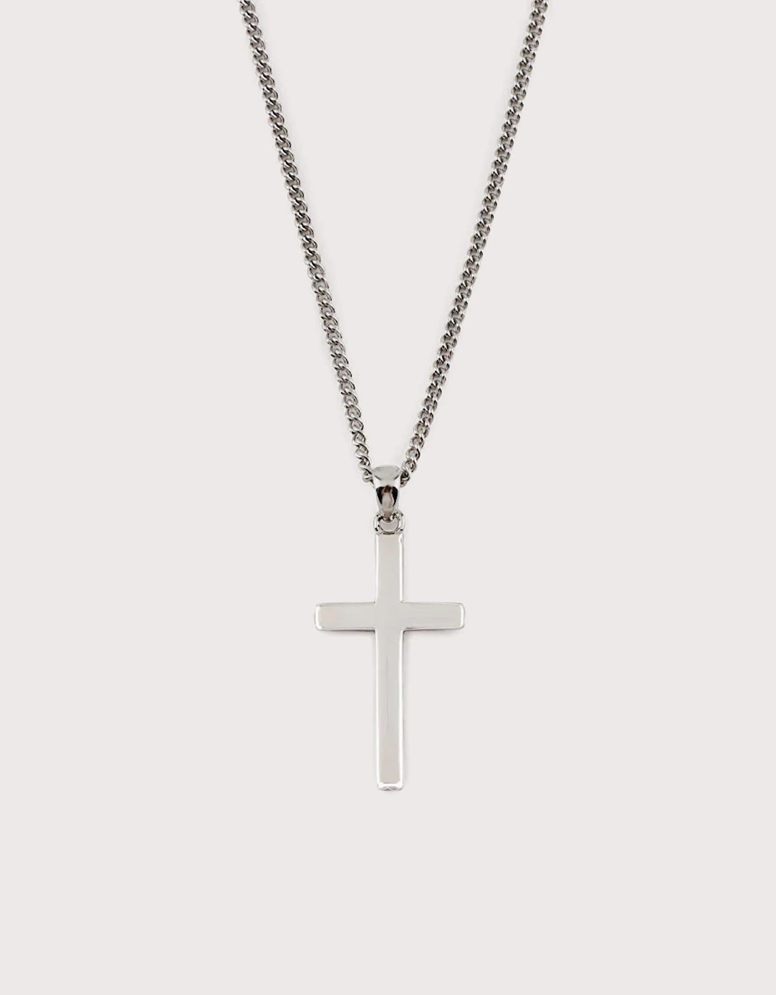 Sterling Silver Cross Necklace, 5 of 4