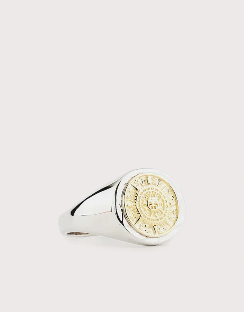 Sterling Silver Compass Ring