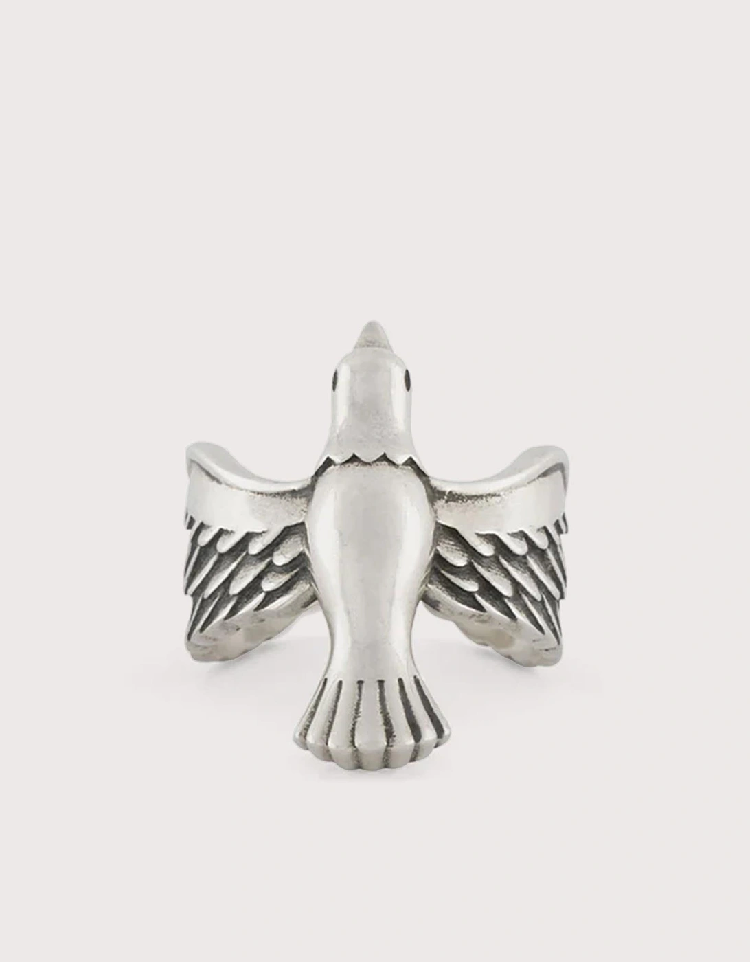 Silver Dove Ring