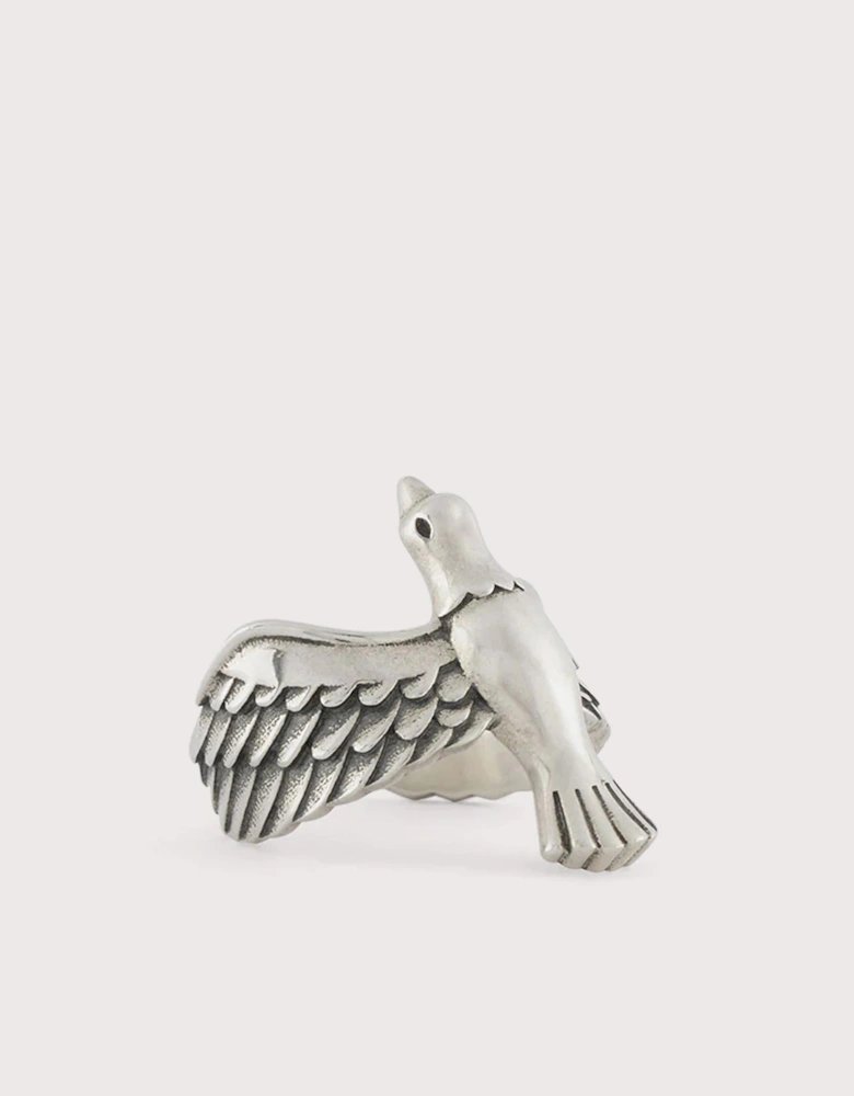 Silver Dove Ring