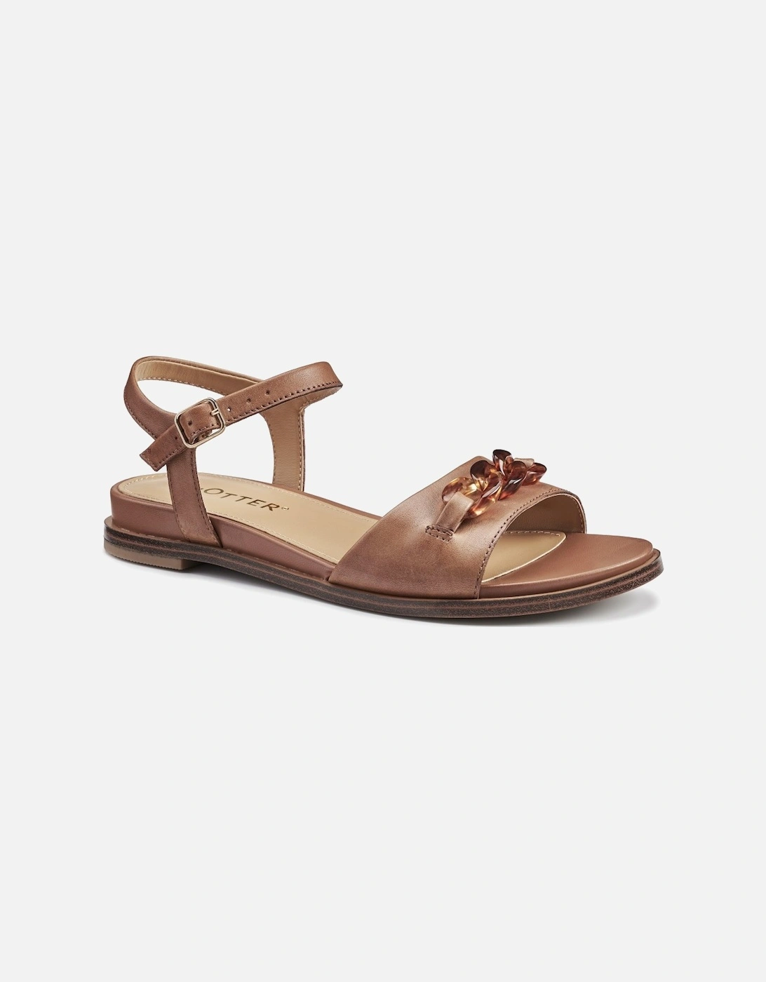 Modena Womens Wide Fit Sandals, 6 of 5