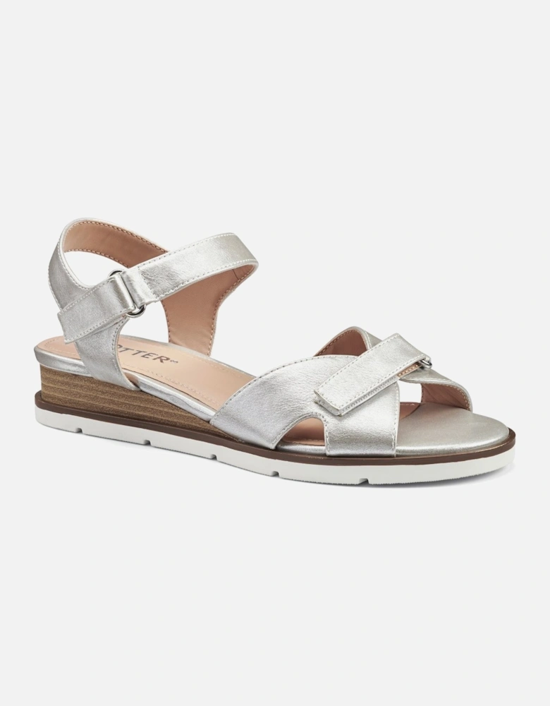 Syros Womens Wedge Sandals