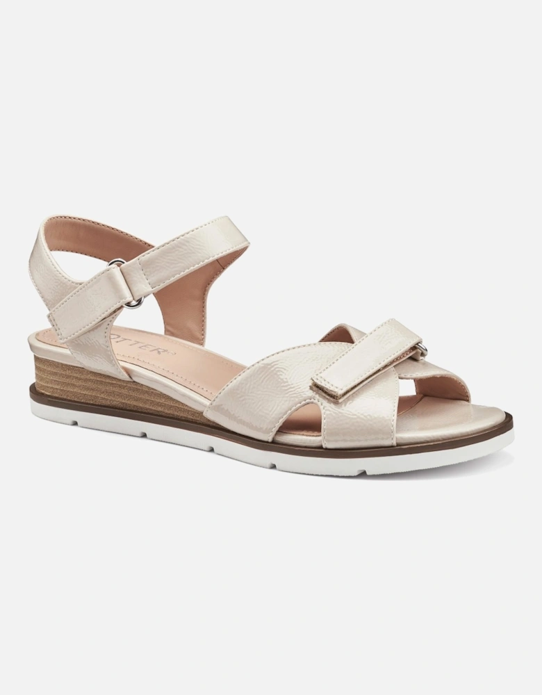 Syros Womens Wedge Sandals