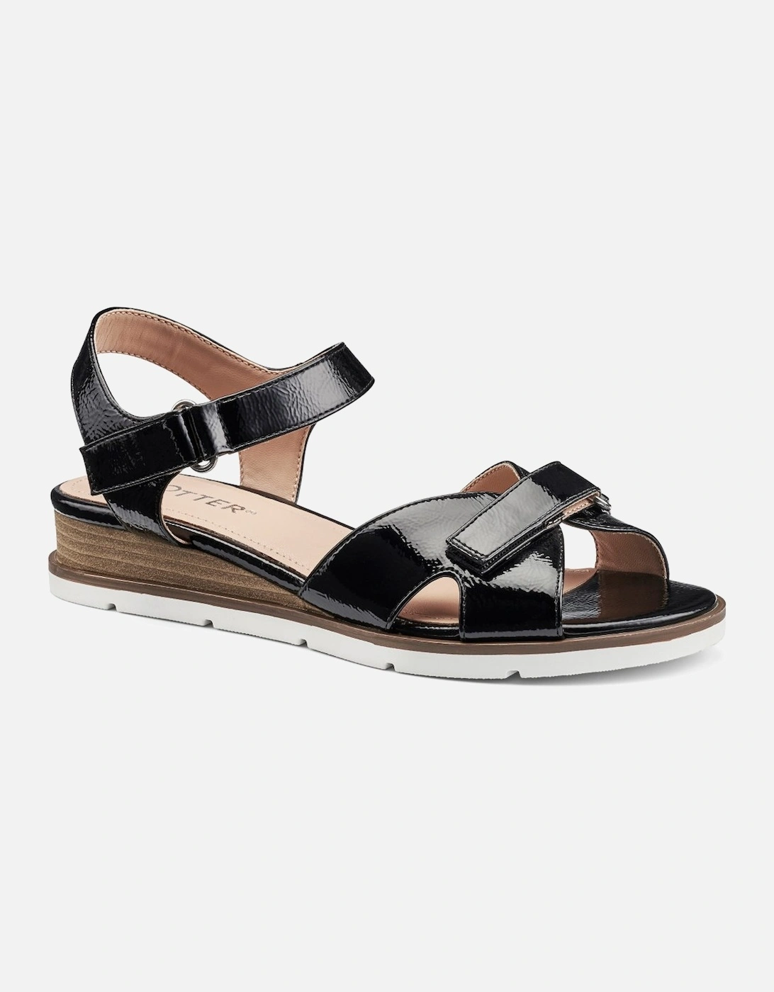Syros Womens Wedge Sandals, 5 of 4
