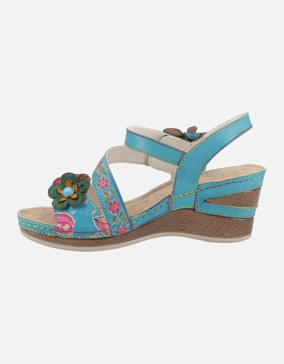 Paphos Womens Wedge Sandals