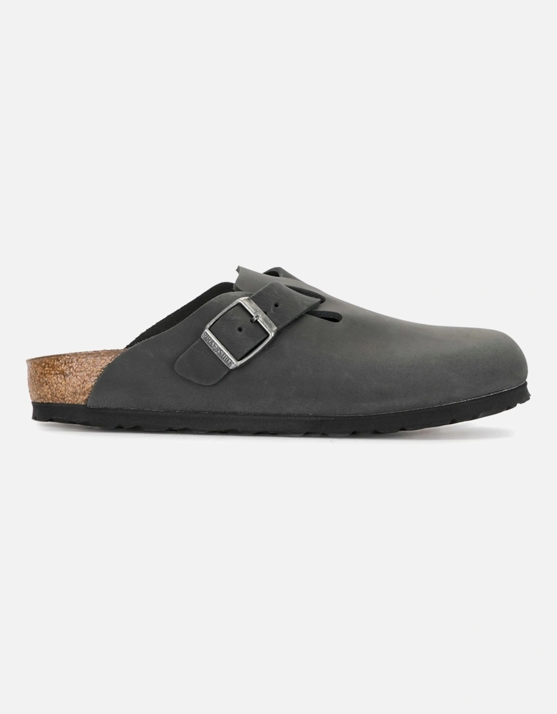 Boston Oiled Leather Mules Black, 5 of 4