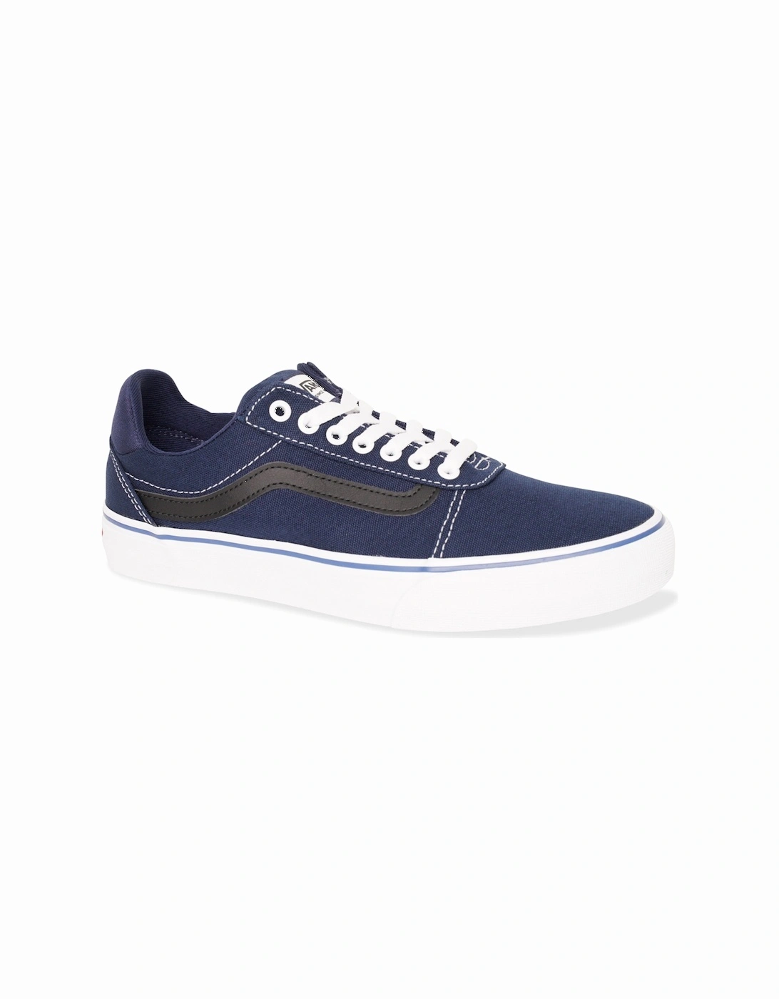 Mens Ward Deluxe Trainers (Navy), 4 of 3