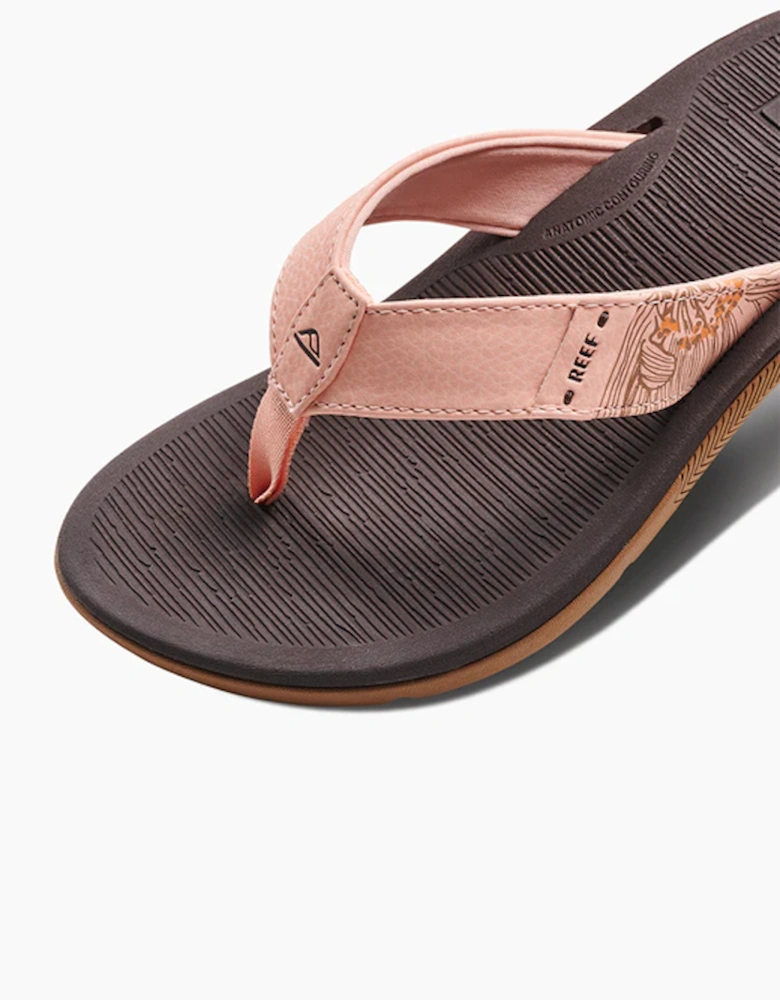 Women's Santa Ana Flip Flop Peach Parfait