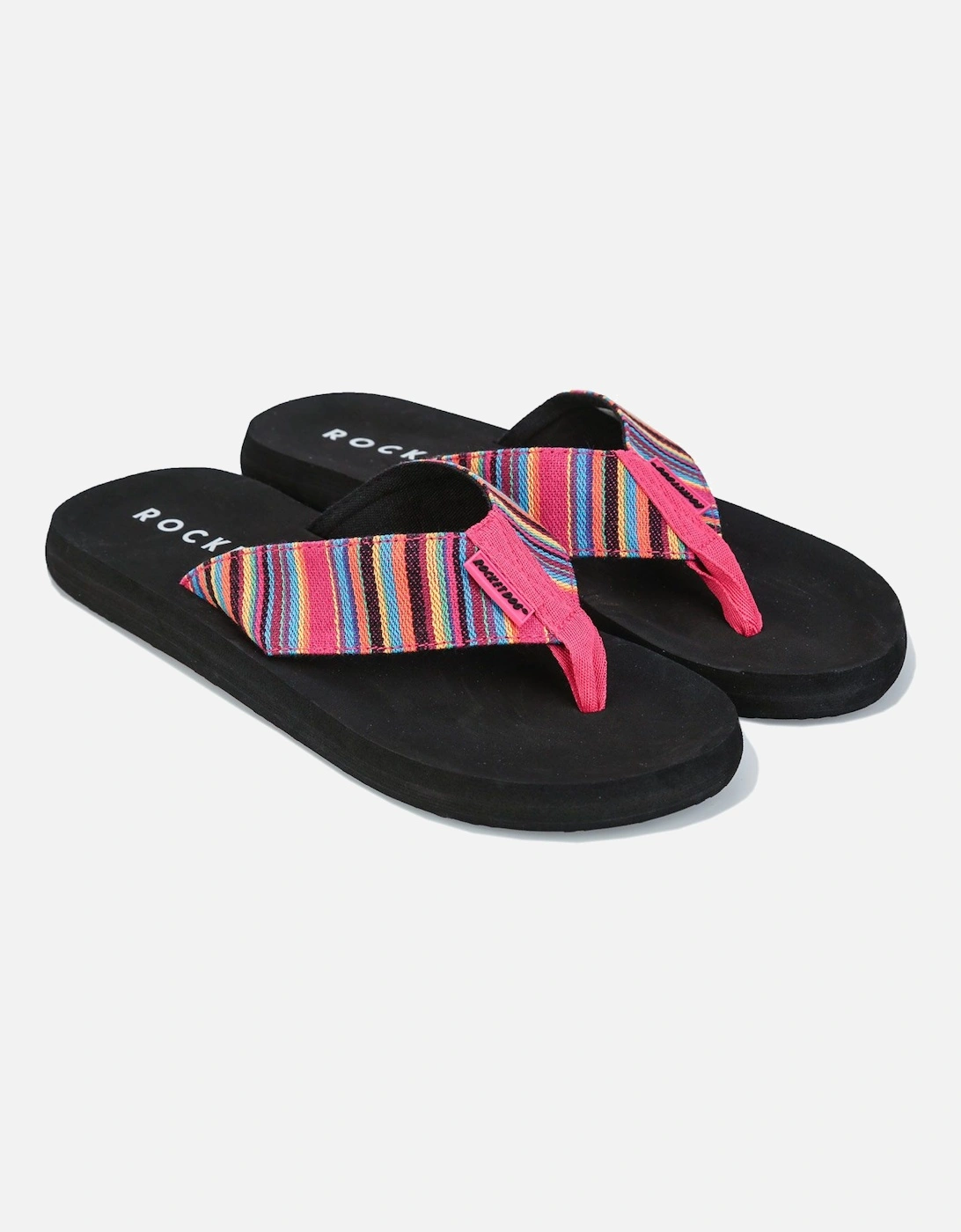 Womens Adios Aloe Flip Flops, 4 of 3