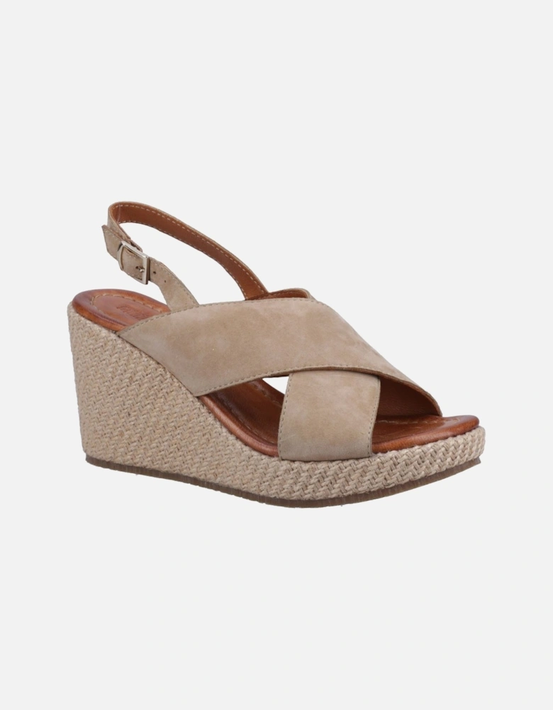 Perrie Womens Wedge Sandals