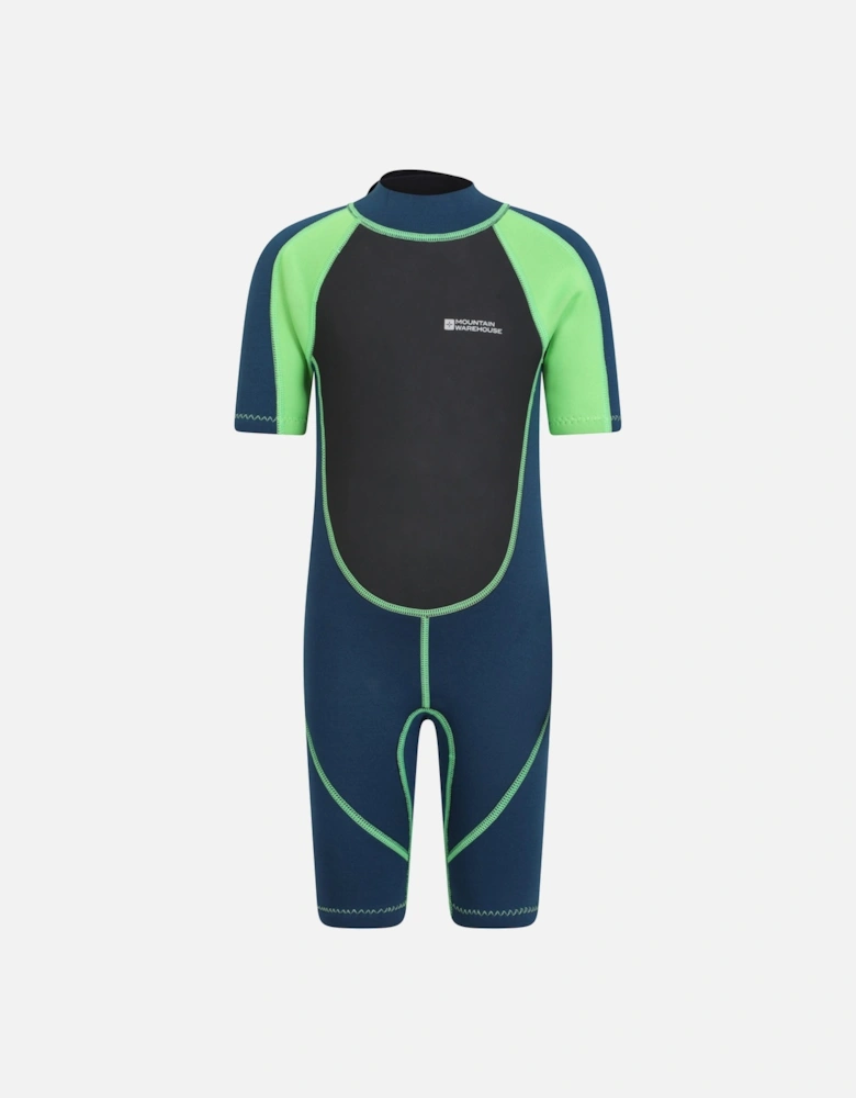 Childrens/Kids Contrast Panel Wetsuit