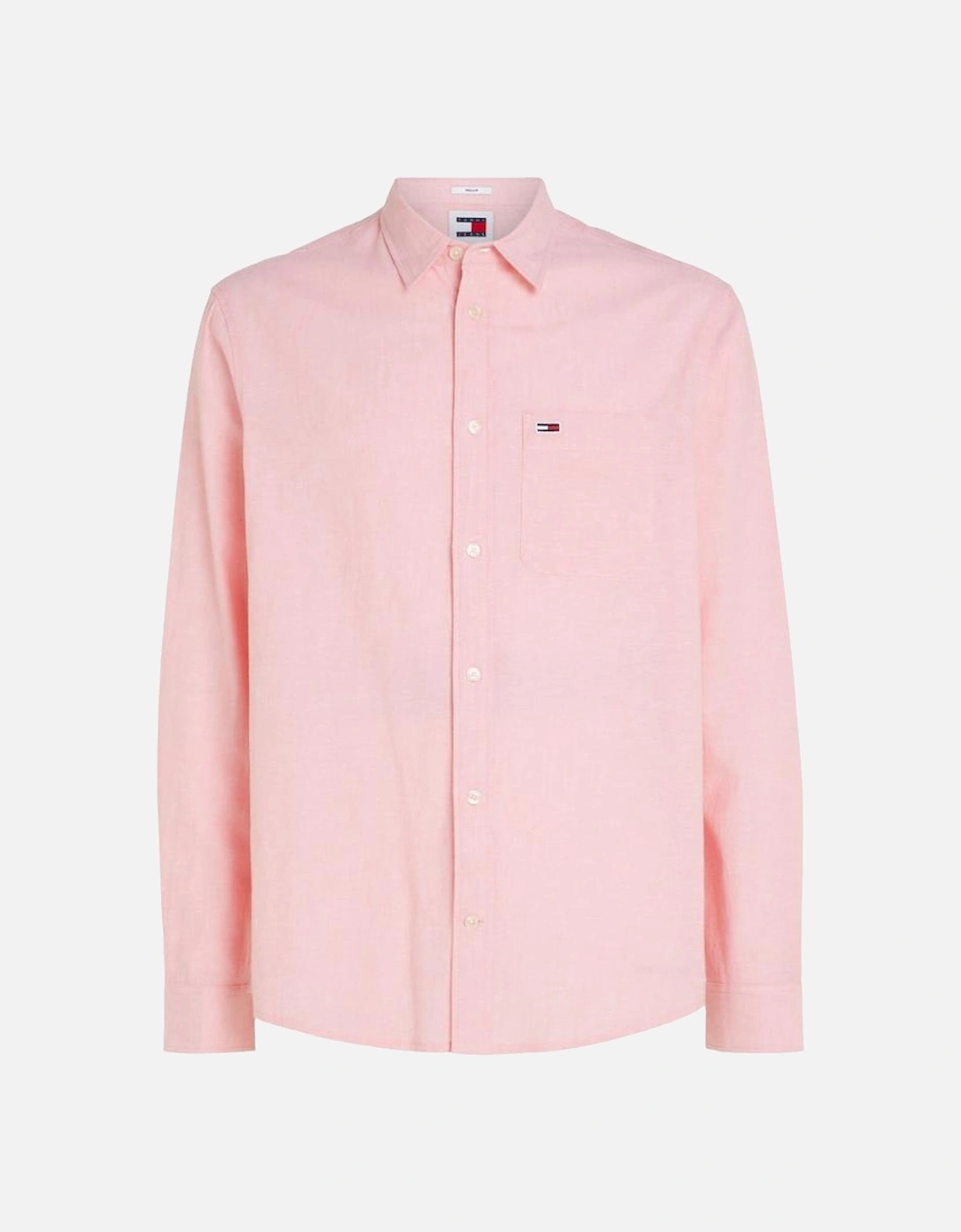 TJM Reg Linen Blend Shirt - Pink, 3 of 2