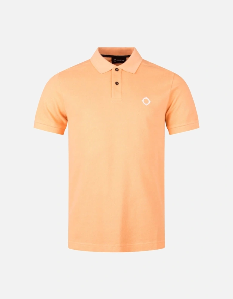 M.S. SS Pique Polo - Peach