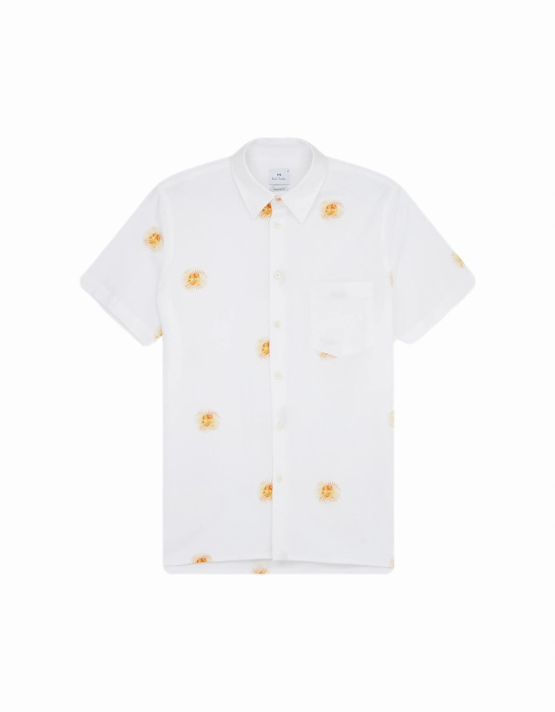 PS SS Regular Fit Sun Shirt 01 WHITE, 5 of 4