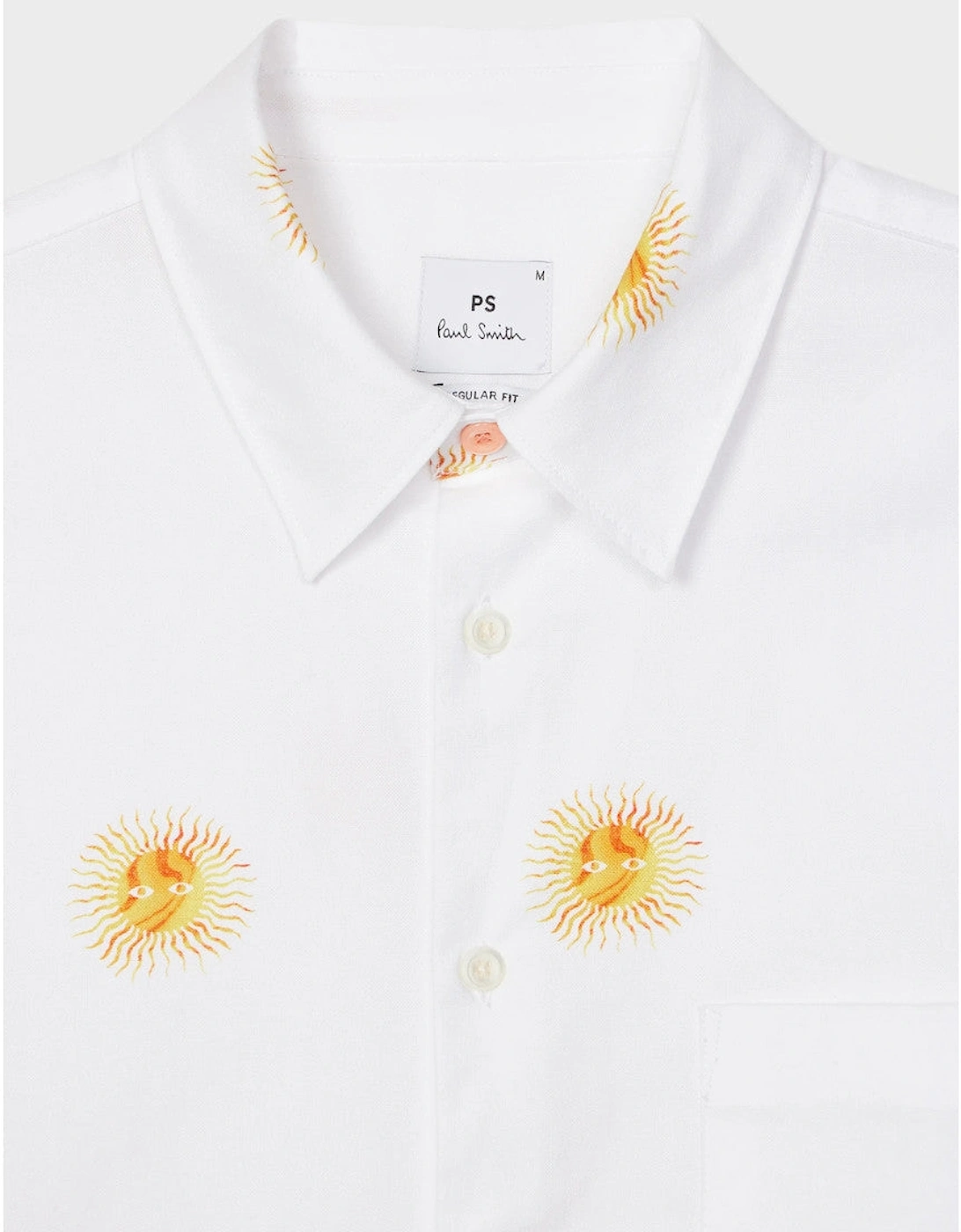 PS SS Regular Fit Sun Shirt 01 WHITE
