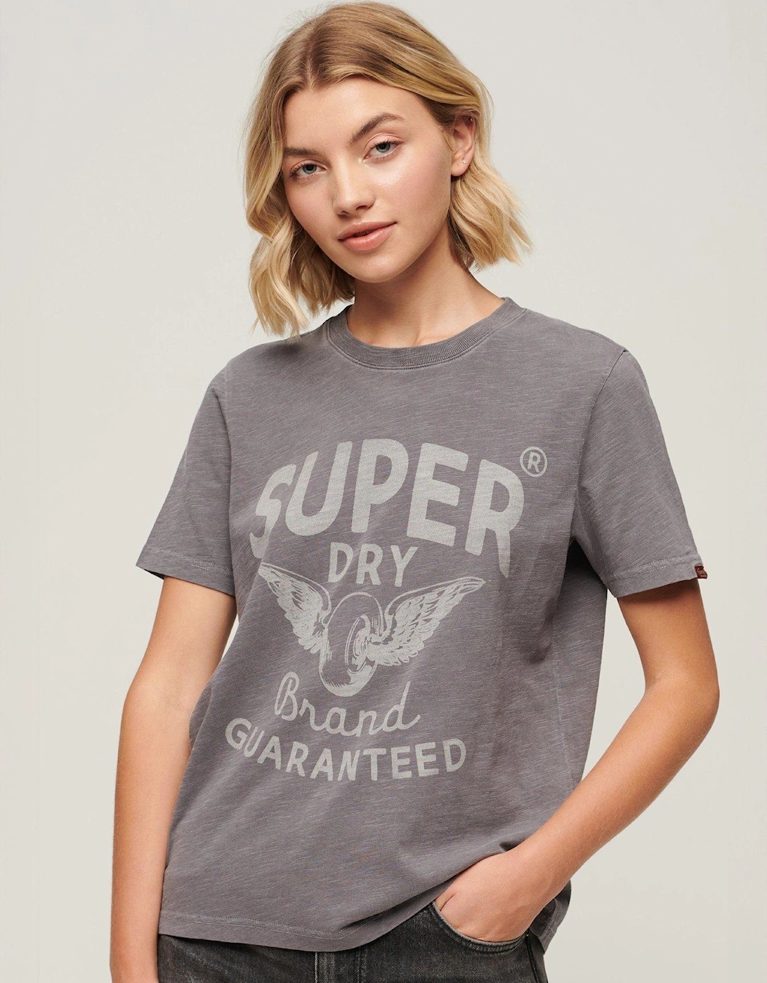 Archive Kiss Print Relaxed T-Shirt - Grey, 6 of 5