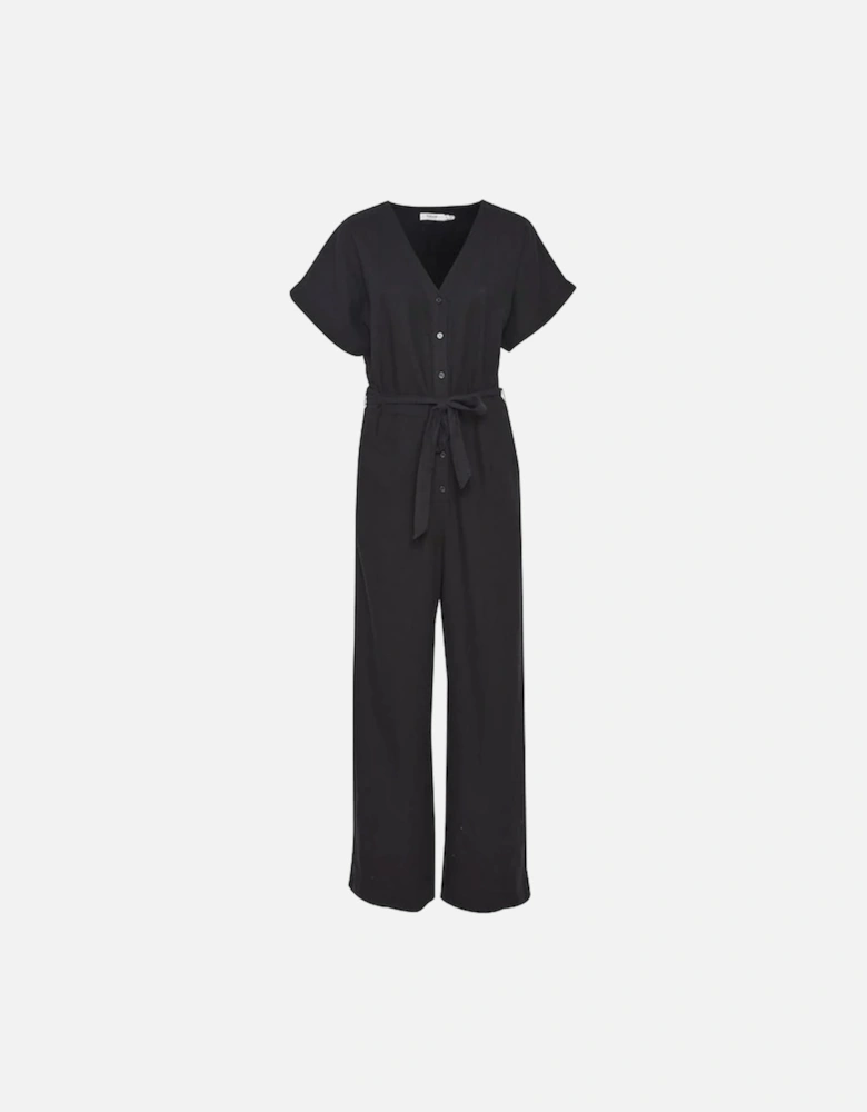 B Young Women's Byfalakka V Neck Jumpsuit Black