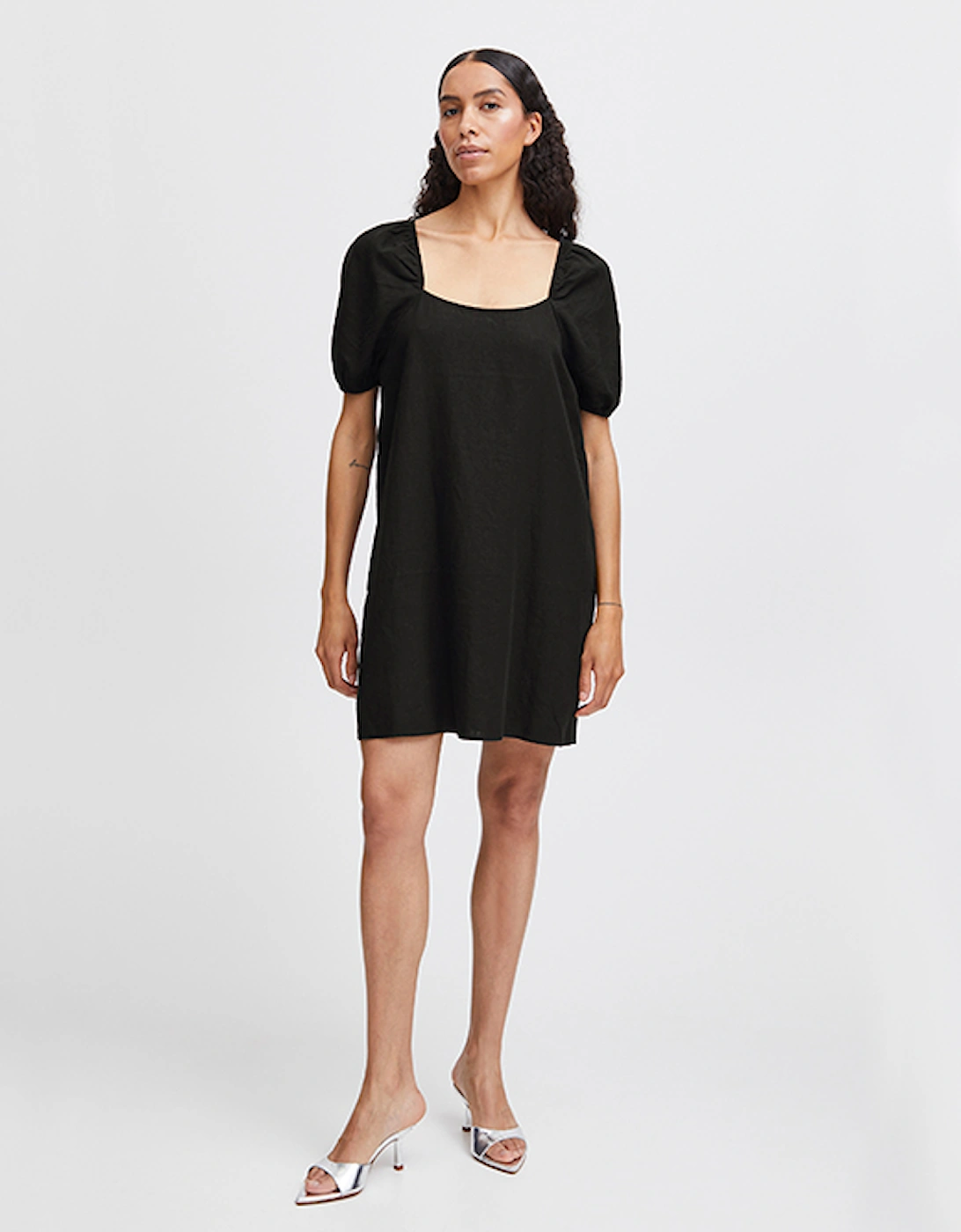 B Young Women's Byfalakka Short Sleeve Dress Black